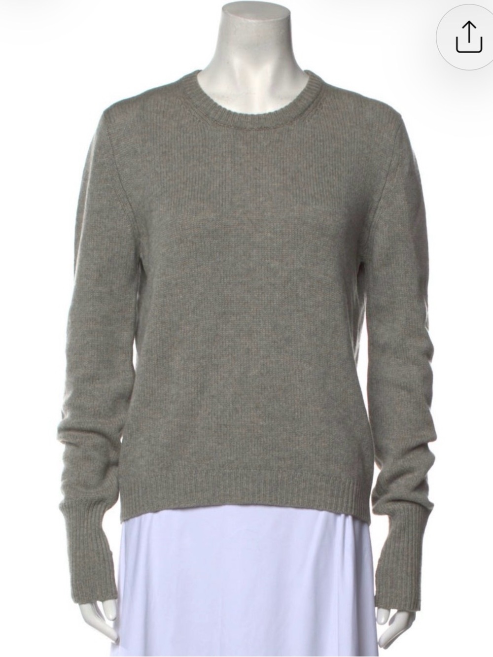 Barneys New York Men's Crewneck Sweater in Heather Gray